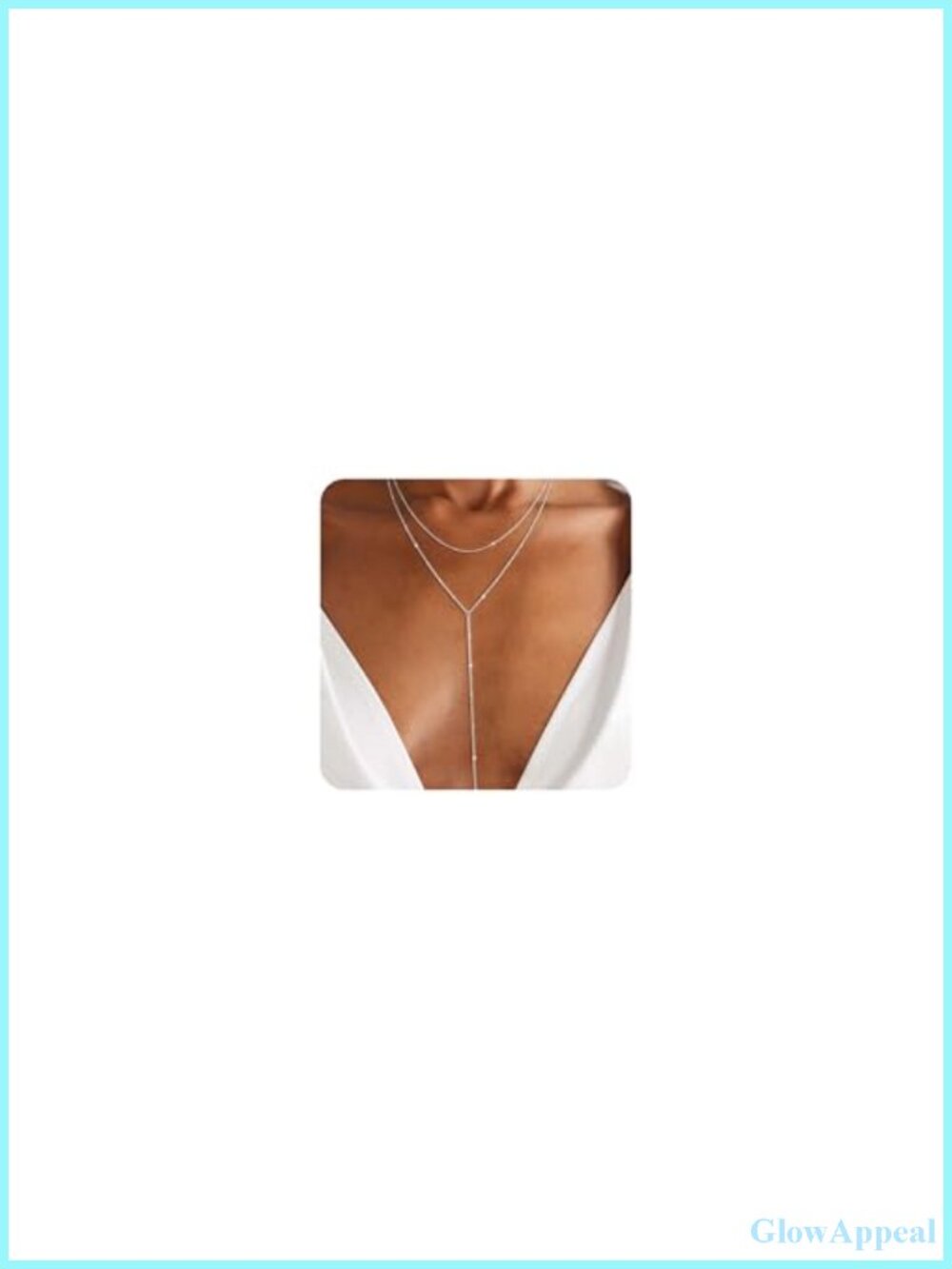 Gold Plated Y Necklace Lariat Drop Layered Dainty Women Jewelry Gift
